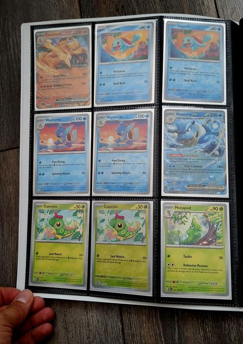 Pokemon Mew 151 master base set 151 komplet charizard scarlet violet