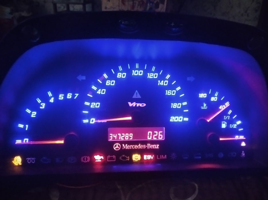 Щиток Вито Мерседес Vito w638 Панел приборів Віто Спідометр Віто w638 ...