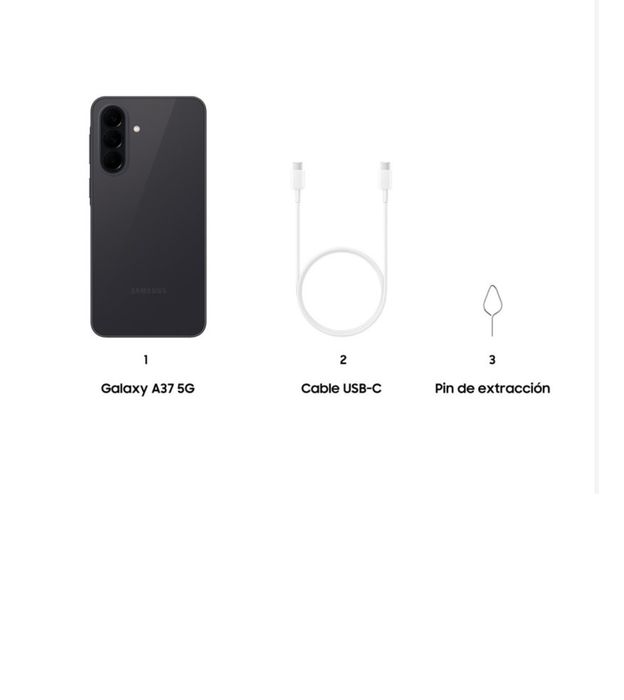 Vendo Samsung Galaxy A37 5G 8GB 256GB 6.7" Cinzento