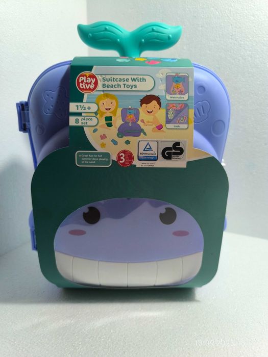 Walizka na kółkach z zabawkami plażowymi PlayTive