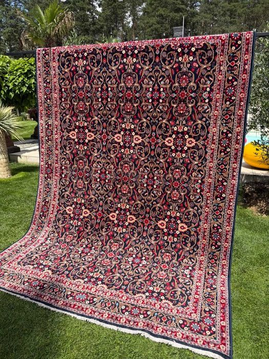Vintage Dywan Perski Kaszmirowy Wełniany Iran Moud 325x225 NAJTANIEJ W PL