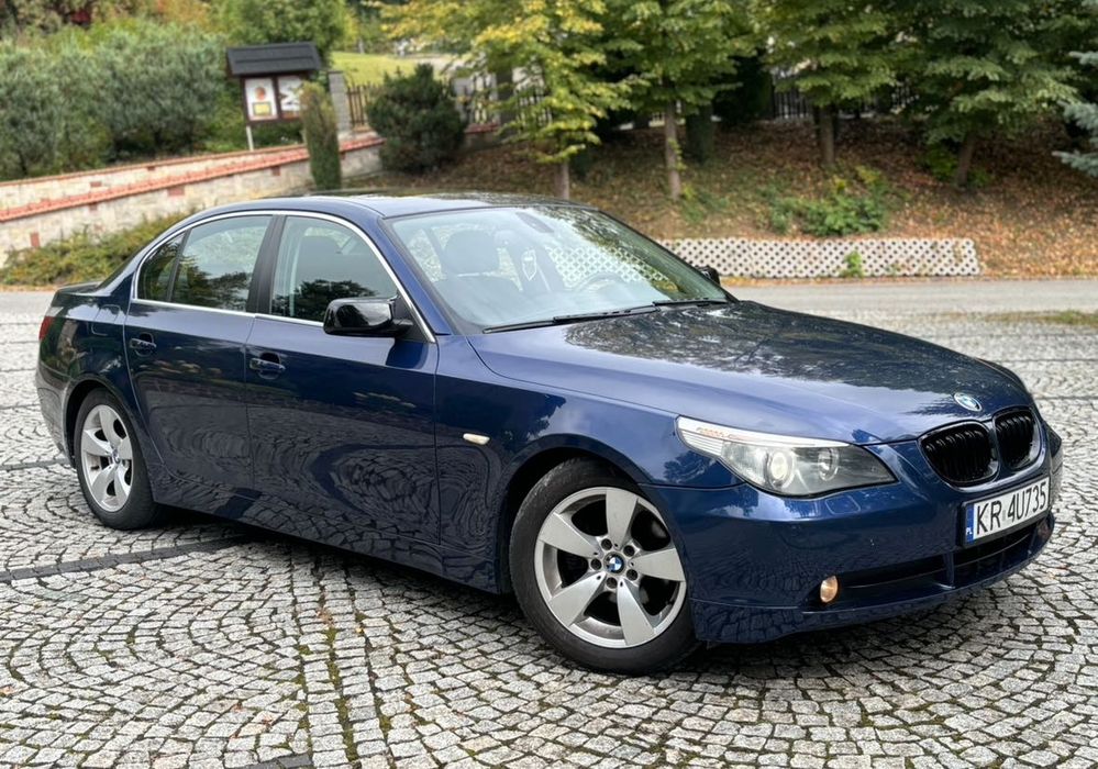BMW E60-Sedan -2,5 GAZ-klima -hak