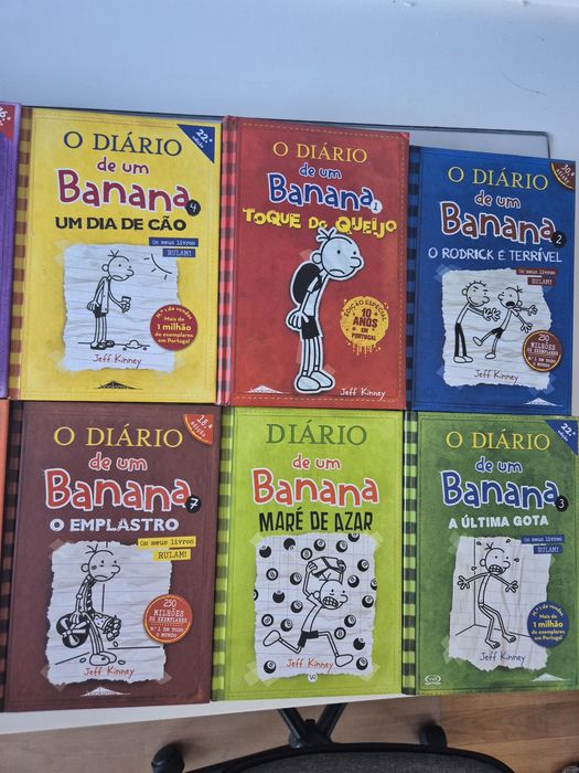 Livros Infantis Diario de um Banana