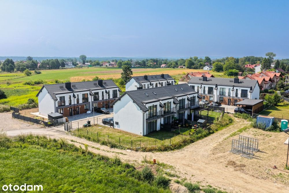 Skrajny segment 67 m2 | 3 pok. | Ogród 160 m2 | Niepołomice