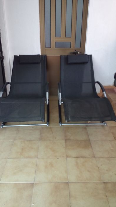 2 Espreguiçadeiras Baloiço