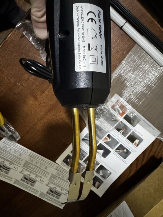 Гарячий степлер, фен, паяльник для пластику для пайки бамперів 100вт