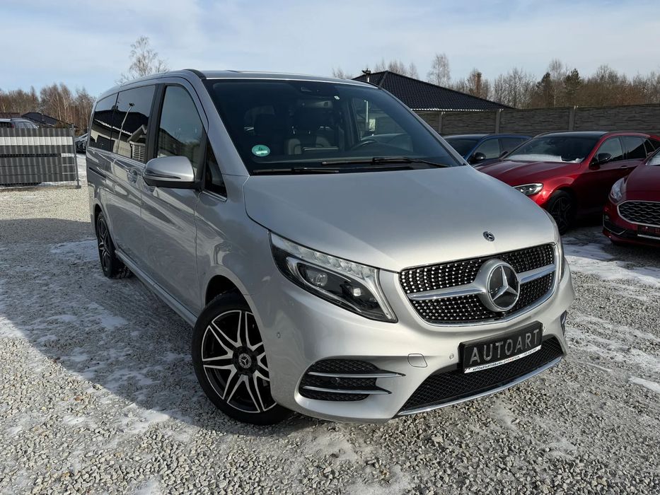 Mercedes-Benz Klasa V F-VAT 23% AMG 300 D 245 KM 4-Matic 8-osob. Full Super Stan 1 wła.