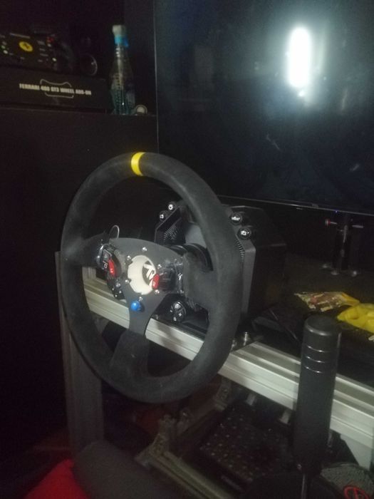 Volante Thrustmaster T598 PS5 caixa veloci th8a pedais tlcm volant ext