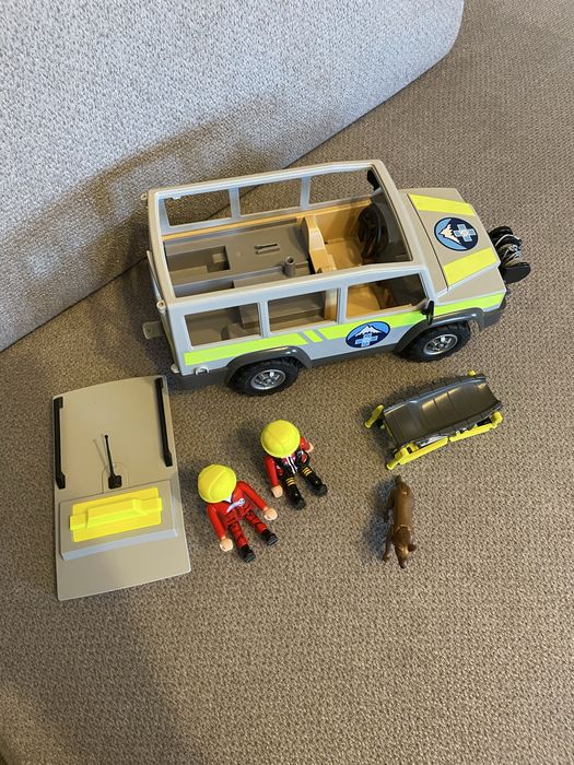 Playmobile samochód patrol górski plus straż pożarna