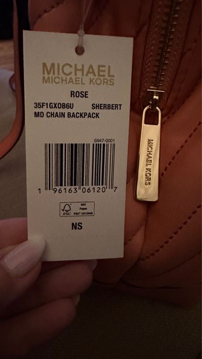 Plecak pilowany Michael Kors