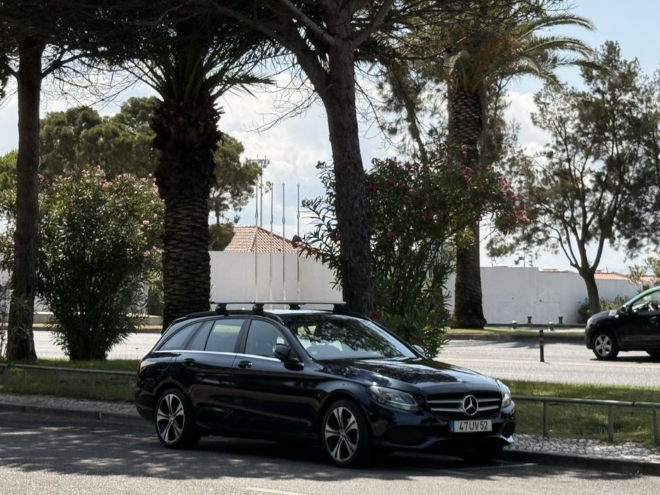 Mercedes c200 | carrinha estimada | azul escuro (extras)
