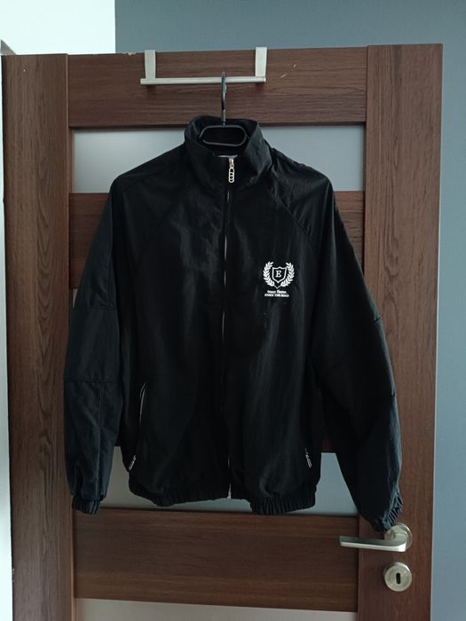 Kurtka Bershka 36 XS czarna wiatrówka oversize