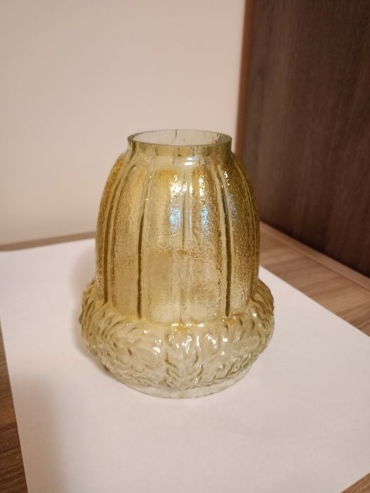 Klosz szklany do lampki, żyrandola