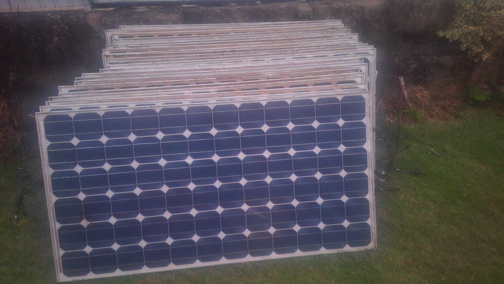 24 Paineis solares semi novos