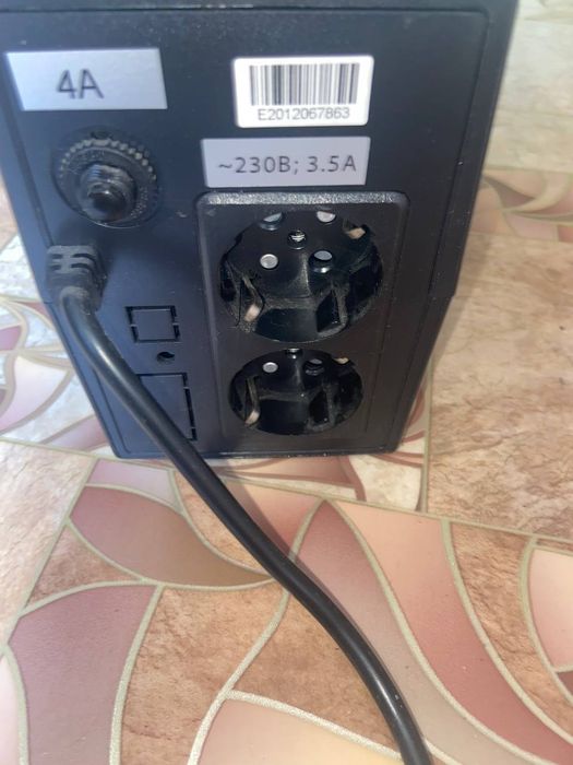 Джерело безперебійного живлення (ДБЖ) Maxxter MX-UPS-B650 (650VA / 390