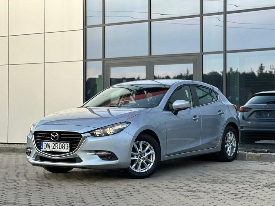 Mazda 3 2 kpl kół! Salon Polska, 1Ręka! LED, Czujniki, Tempomat, Alu,GWARANCJA