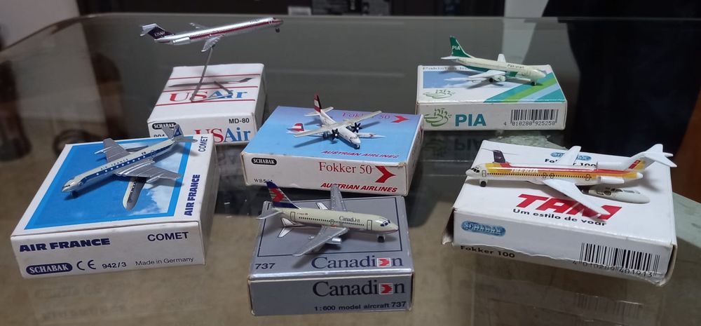 Aviões de companhias comerciais Schabak