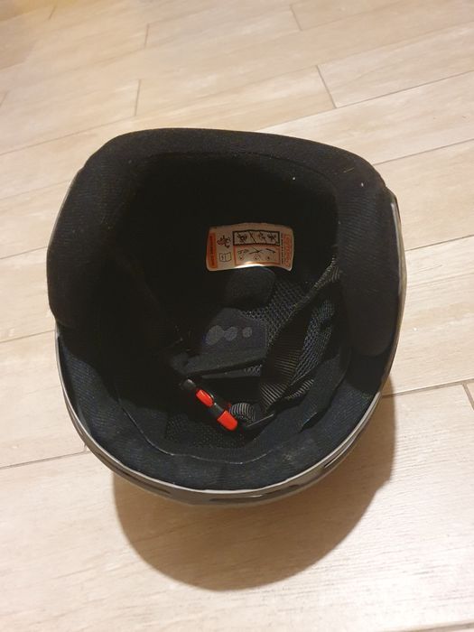 Luedze kask narciarski dla dzieci 52 + czapka polar