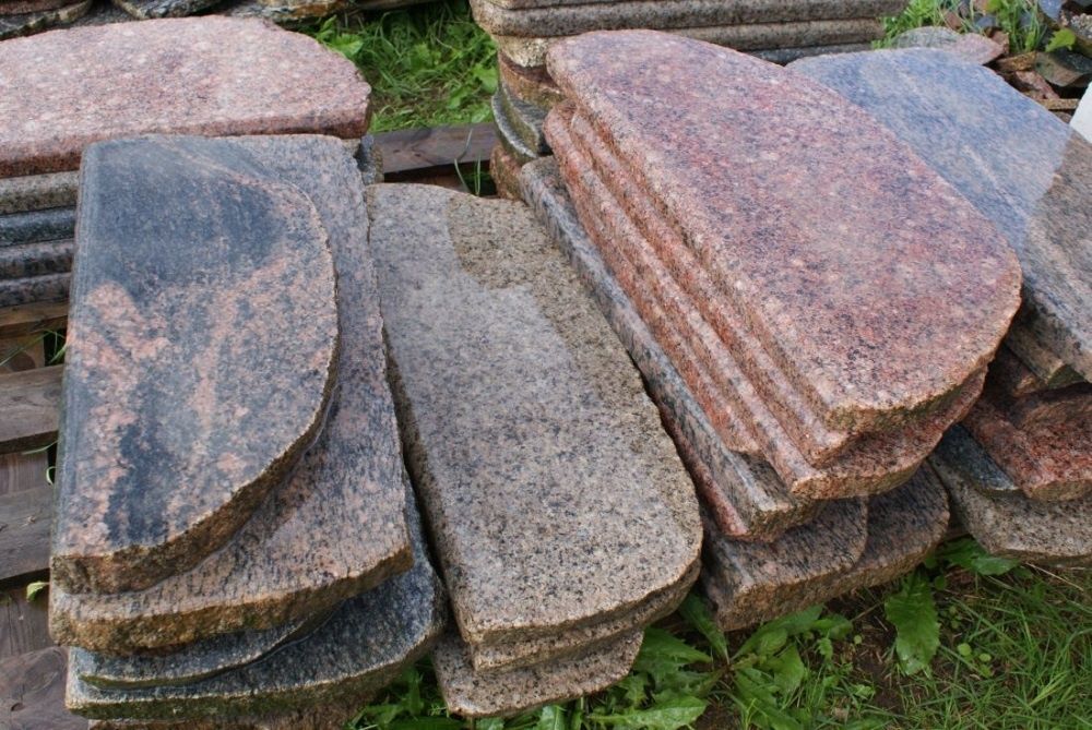 Kamień polny cięty na plastry 2.5 cm. Morąg