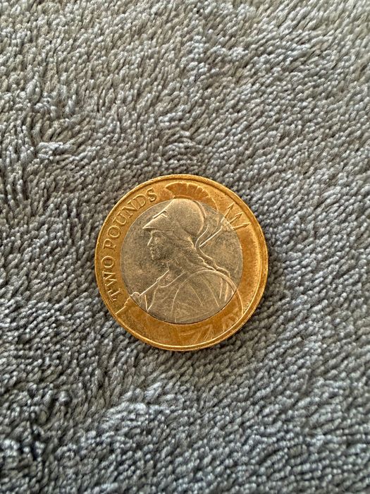 Rare Britannia Fifth Portrait 2015 £2 coin