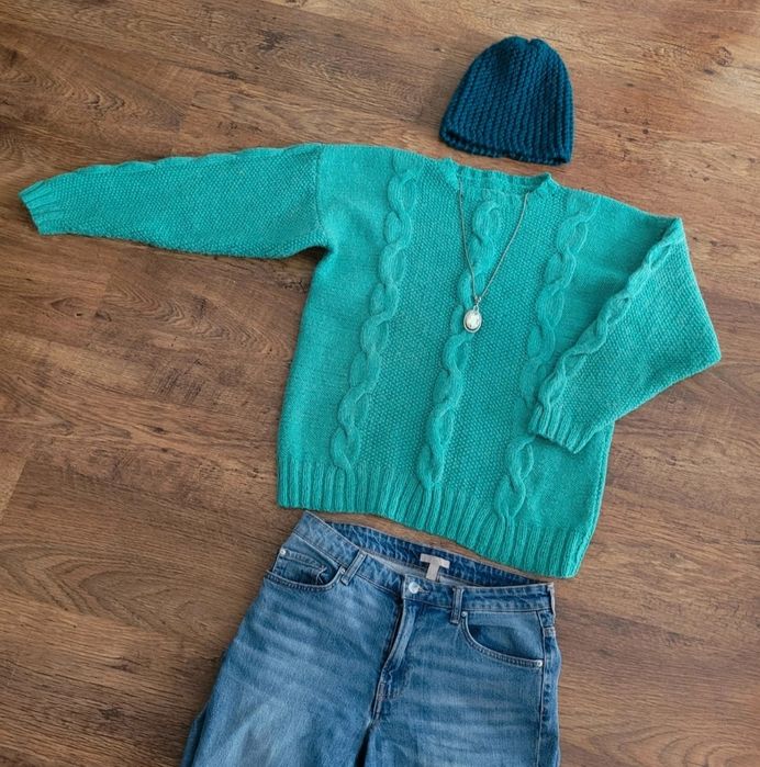 Sweter damski wełna