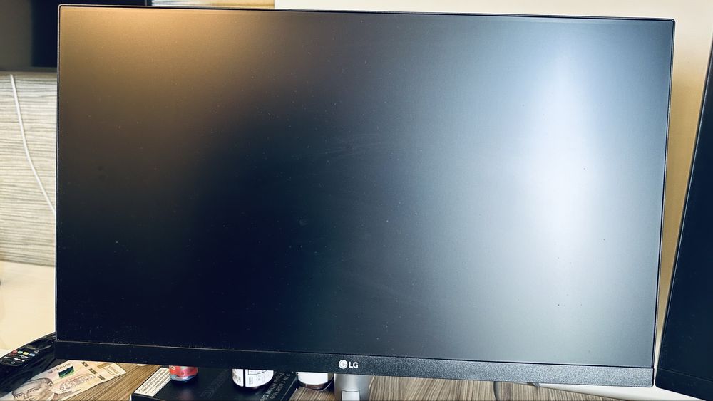 Монитор Монітор 23.8" LG 24MK600M-W IPS / Full HD / 75Hz