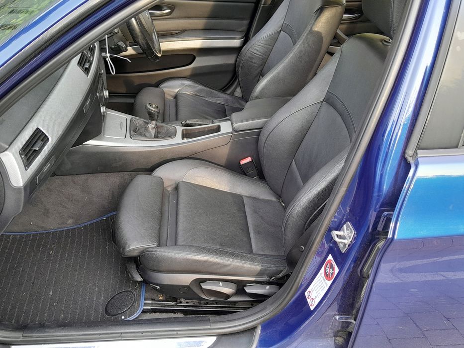 fotele kanapa boczki wnętrze skóra sport sportsitze m-pakiet bmw 3 e