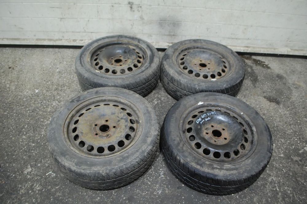 KOŁA FELGI STALOWE + OPONY ZIMOWE 2018R. 5X112 ET41 6.5J 205/55R16 VW PASSAT B5 LIFT AUDI A3 SKODA SEAT