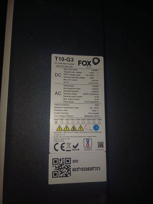 Falownik Fox Ess T10 G3