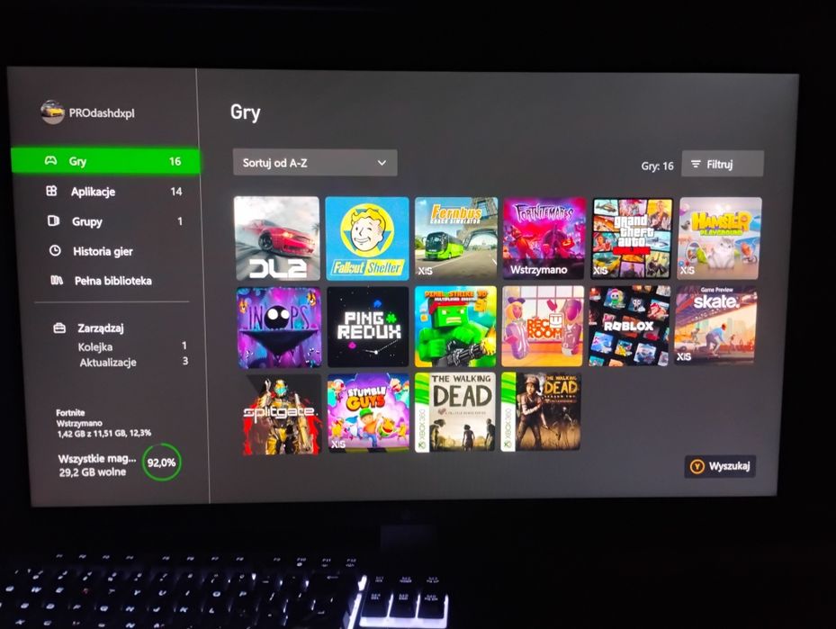 Xbox series s z grami