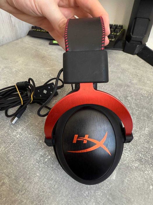 Гарнітура дротова ігрова HyperX Cloud 2 Black-Red