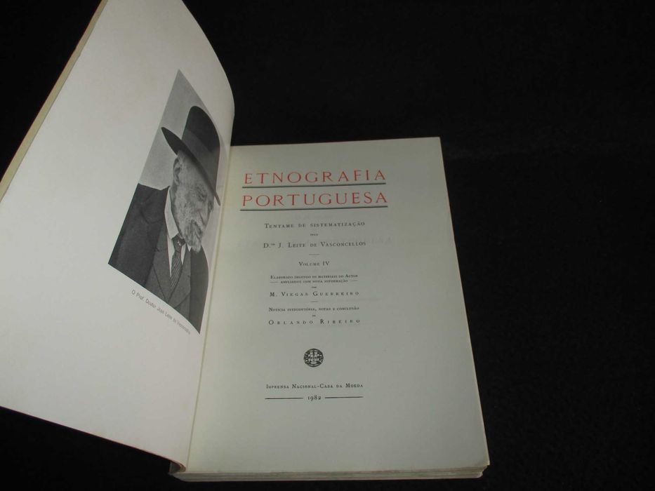 Livros Etnografia Portuguesa J. de Leite Vasconcelos 9 volumes
