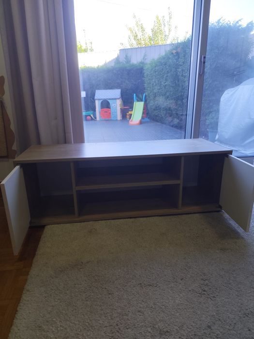 Móvel TV MOVIFLOR Frieburgo Basic (Madeira - 120x40x40 cm)