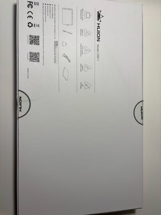 Графічний планшет Huion HS611 Coral Red