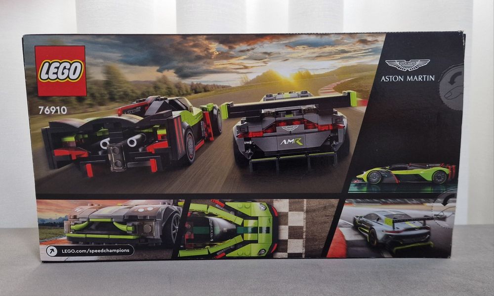 LEGO SPEED CHAMPIONS 76910 "Aston Martin Valkyrie AMR Pro and Aston Martin Vantage GT3"