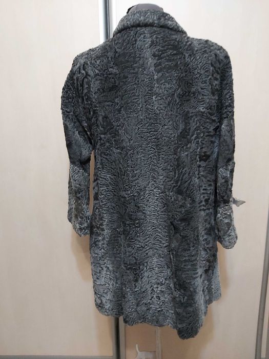 Каракуль  Серый ,свакара. 52-54. шуба