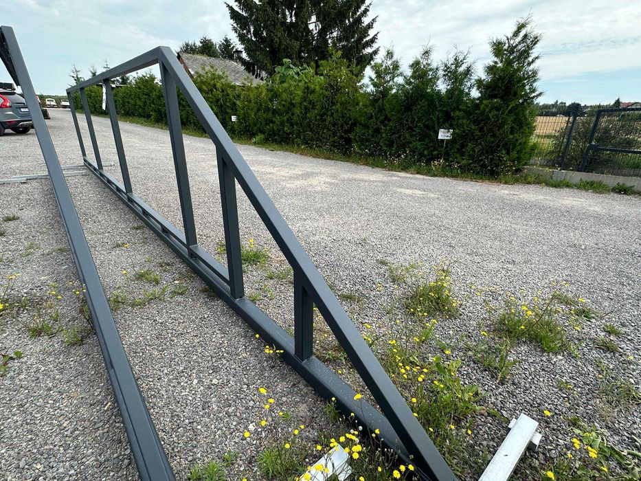 Brama przesuwna 4m lub 5m ocynkowana i malowana proszkowo