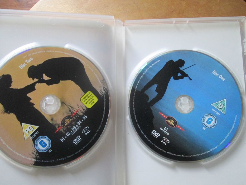 DVD Um Violino no Telhado, edição especial de 2 discos