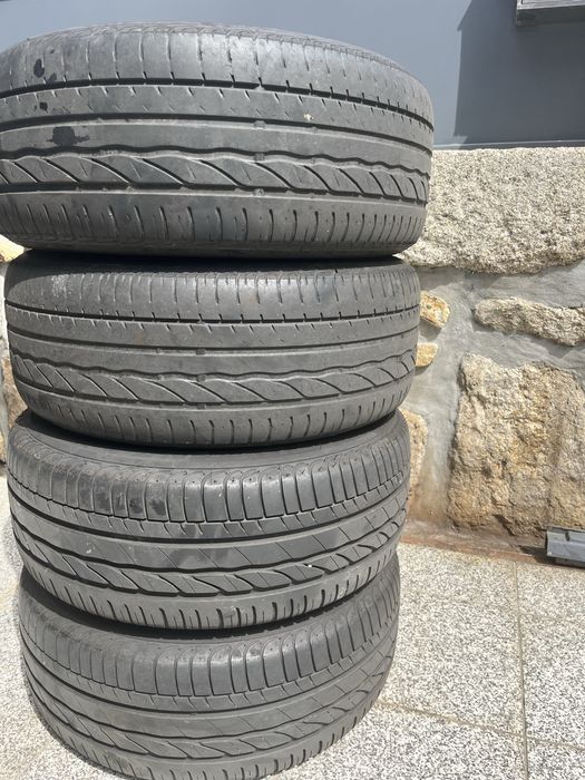 Jantes Audi 16’ com pneus Excelente Estado