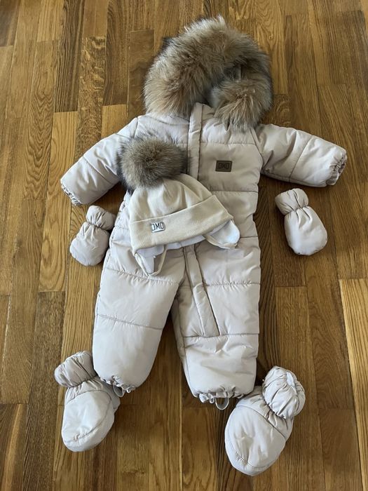 Комбінезон зимовий + шапка