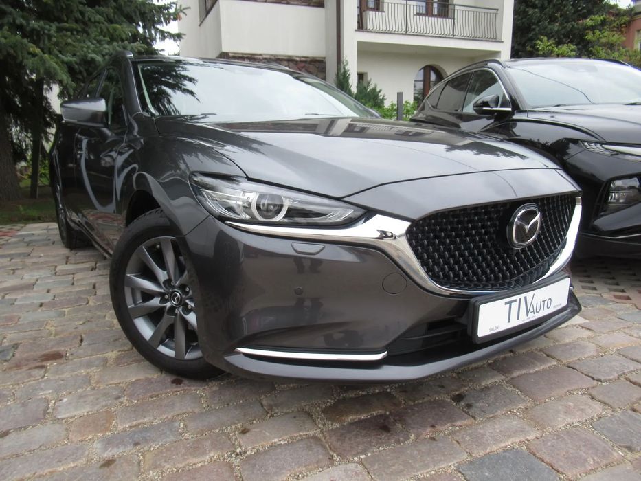 Mazda 6 BEZSZKODOWY Fabryczna Gwarancja HUD ACC Salon Polska Serwis FV23%