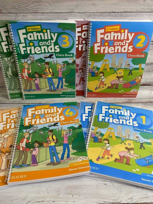 Family and friends 2nd ed Starter, 1,2,3,4,5 6 (репринт)