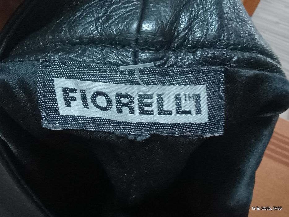 Spodnie skórzane Fiorelli 88 pas na motor