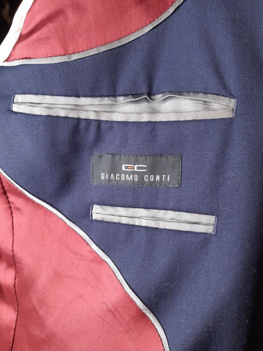 Garnitur męski Giacomo Conti granatowy