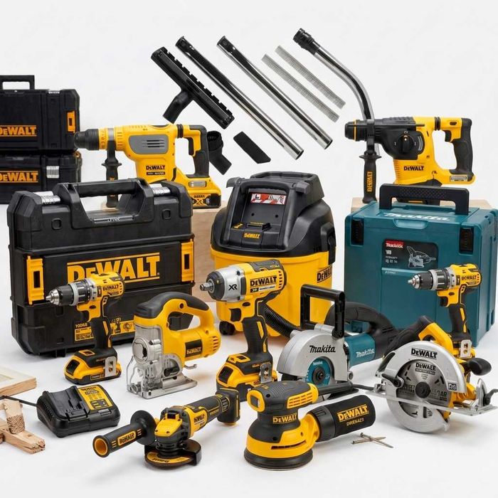 Прокат електроінструменту DeWalt, Makita, Bosch без застави, доставка
