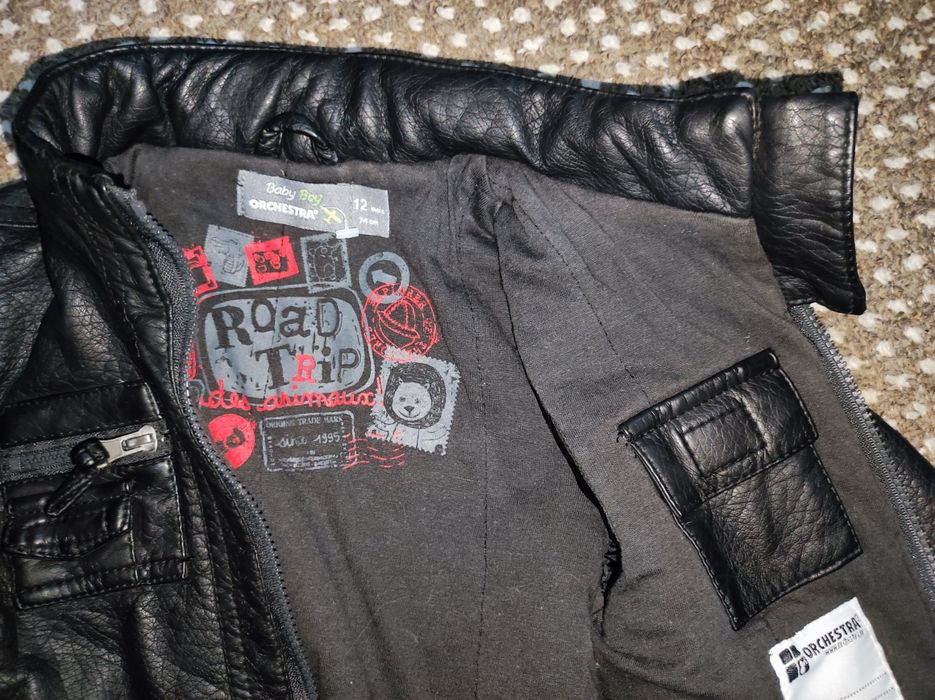 Куртка Курточка Косуха Кожана дитяча розмір 74 см. 12 місяців