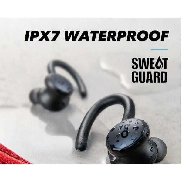 Навушники Anker X10 SoundСore Sport Чорні/Червоні