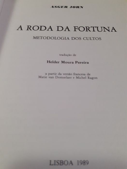A roda da fortuna. Asger Jorn
