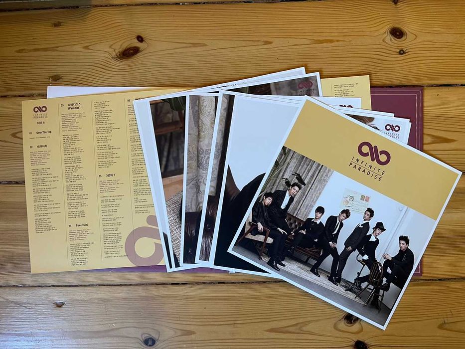 Zestaw: Infinite – limitowane edycje winylowe (Paradise, Be Back) K-POP