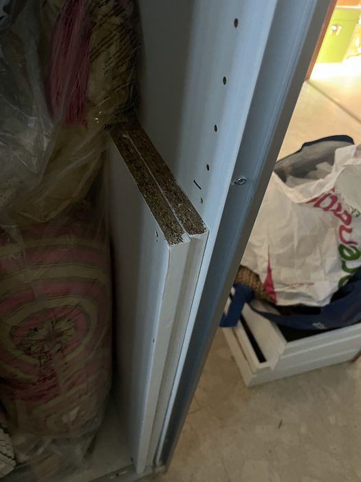 Roupeiro e portas de correr vidro fosco Pax ikea